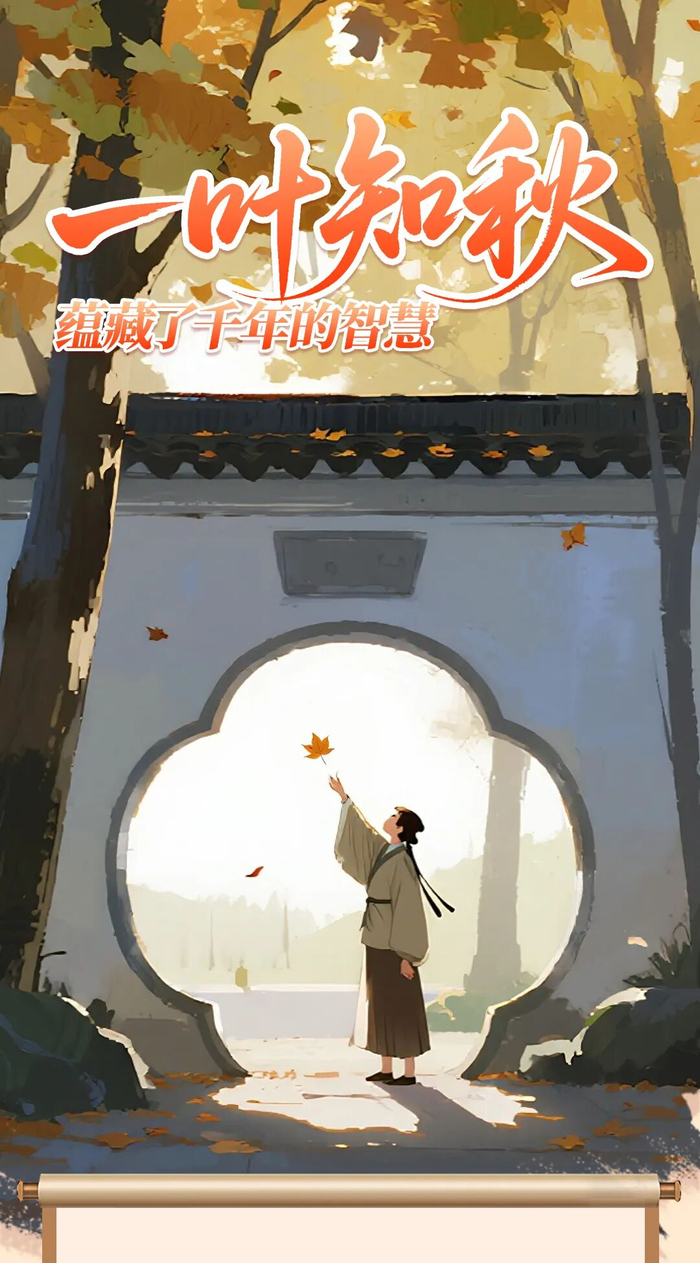 一叶知秋，蕴藏了千年的智慧